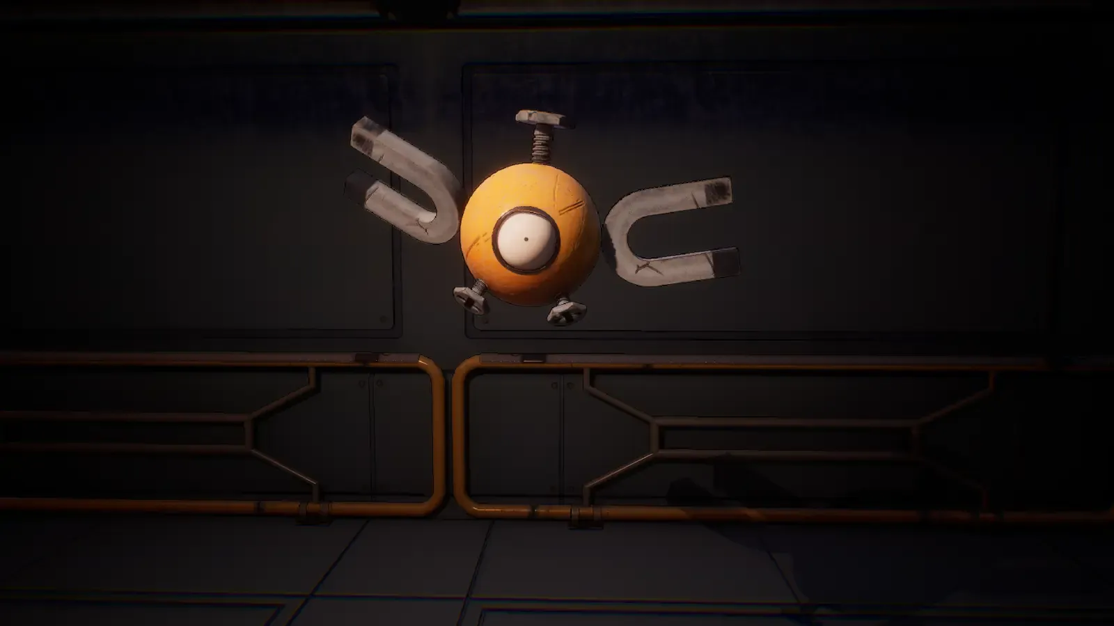 Orange special-edition Pokemon reward shown for the ZAPPY Mystery Gift