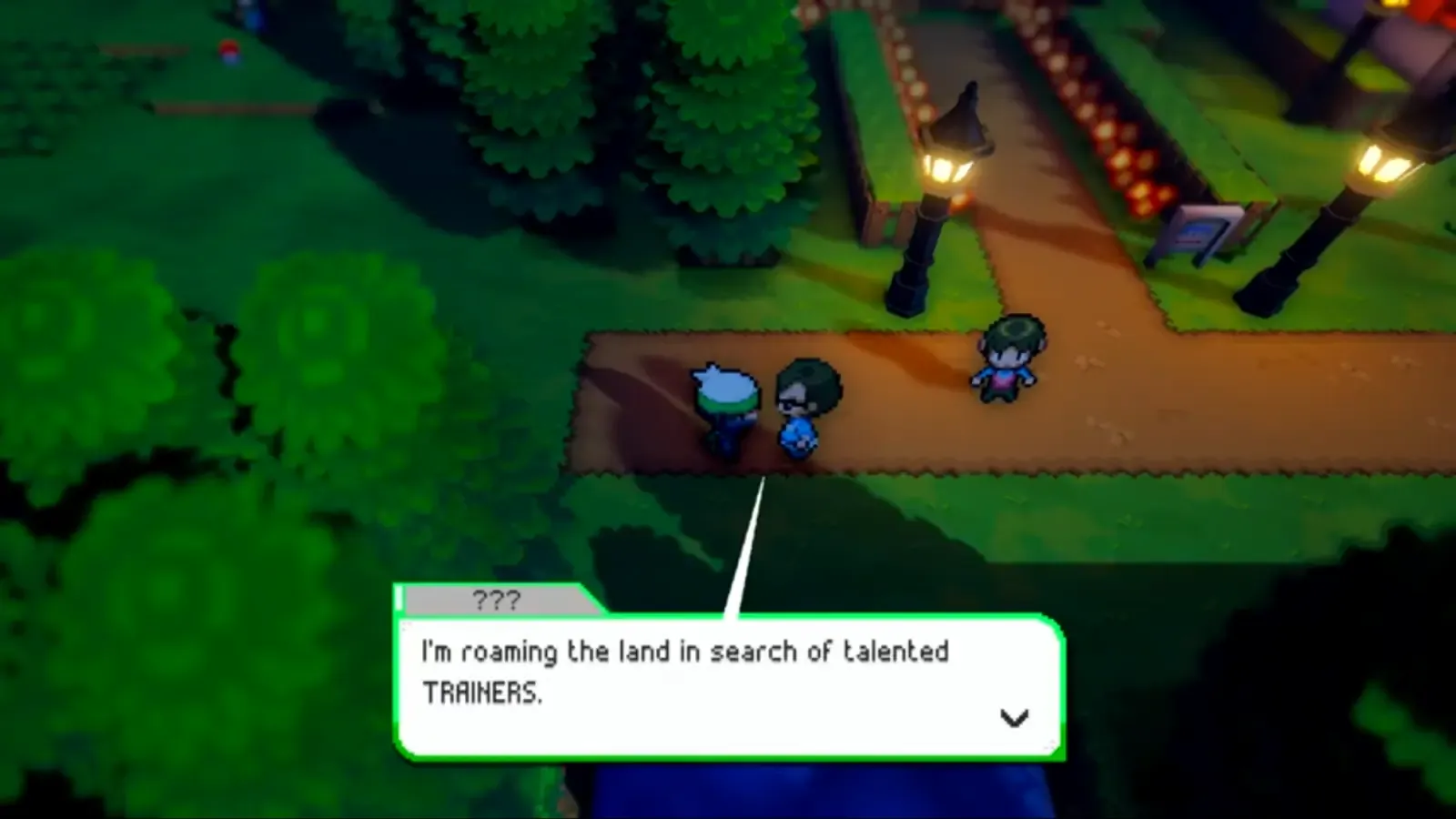 Scott introducing himself to the player near Petalburg City’s western exit