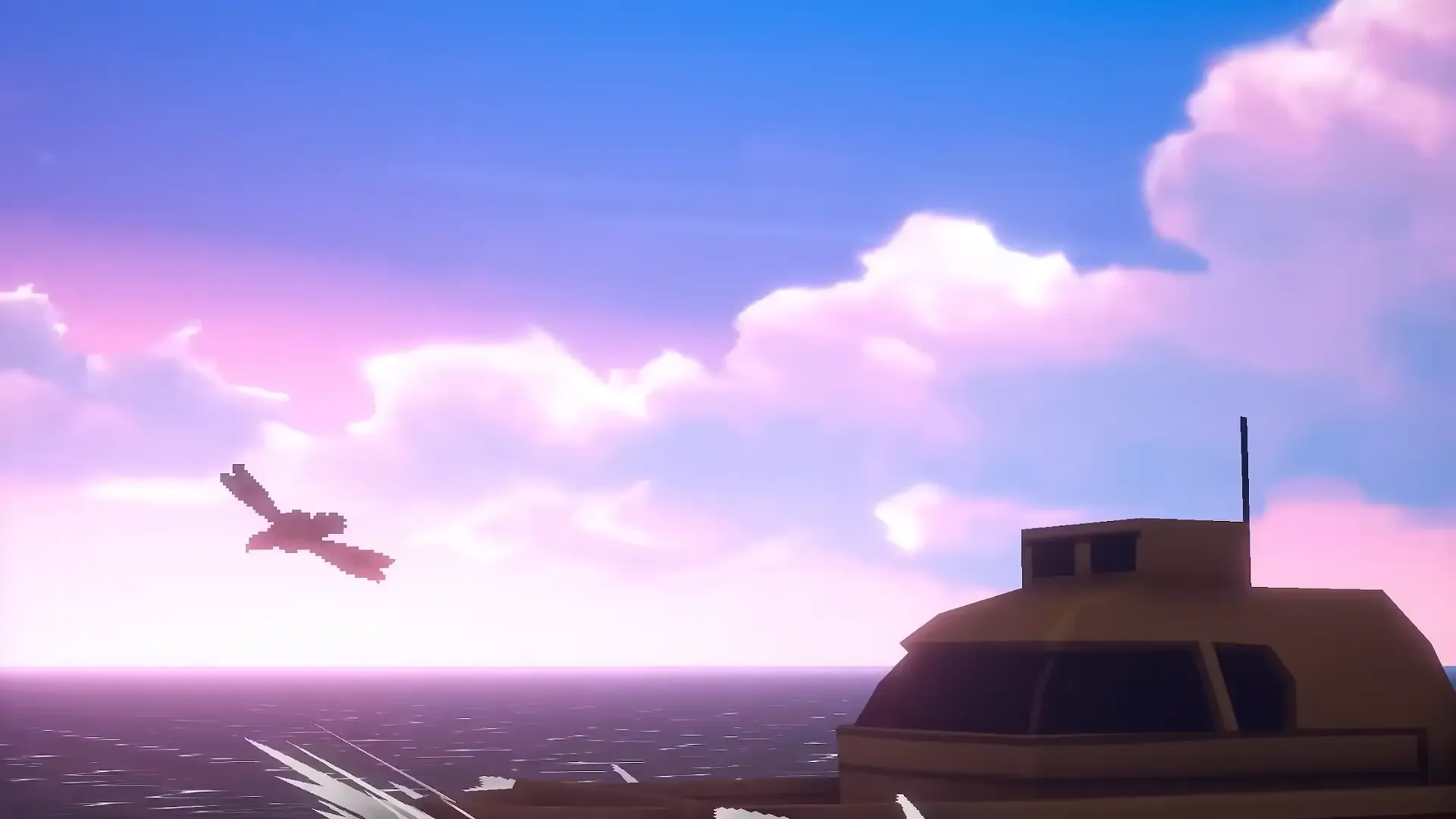 The ship from the 2025 Pokemon Gamma Emerald showcase demo